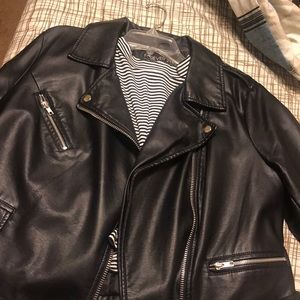 Leather jacket